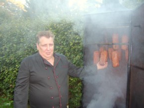 Frisch gerächerter Schinken Frisch gerächerter Schinken